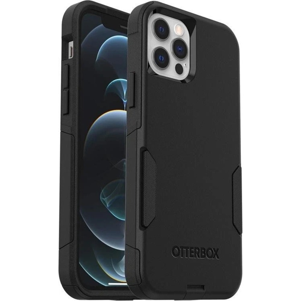 OtterBox iPhone 12 & iPhone 12 Pro Commuter Series Case - Black, Slim & Tough